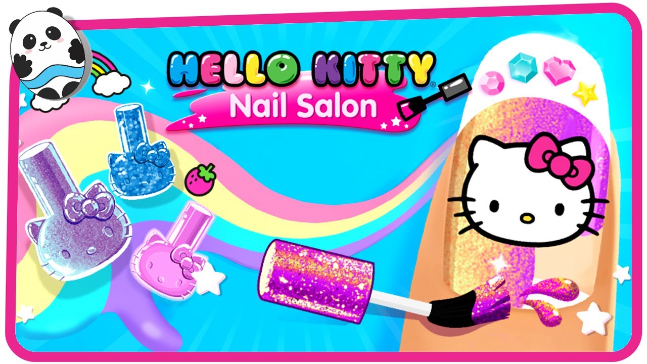 Hello Kitty Nail Salon - Magical Manicure Makeover - Fun Games for Kids
