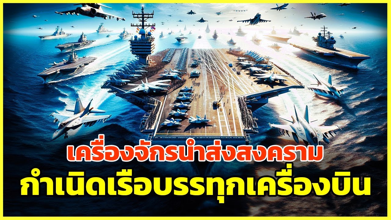 กำเนิดเรือบรรทุกเครื่องบิน เครื่องจักรนำส่งสงคราม | รู้ไว้ใช่ว่า | เรือรบที่ทรงพลังที่สุดในโลก
