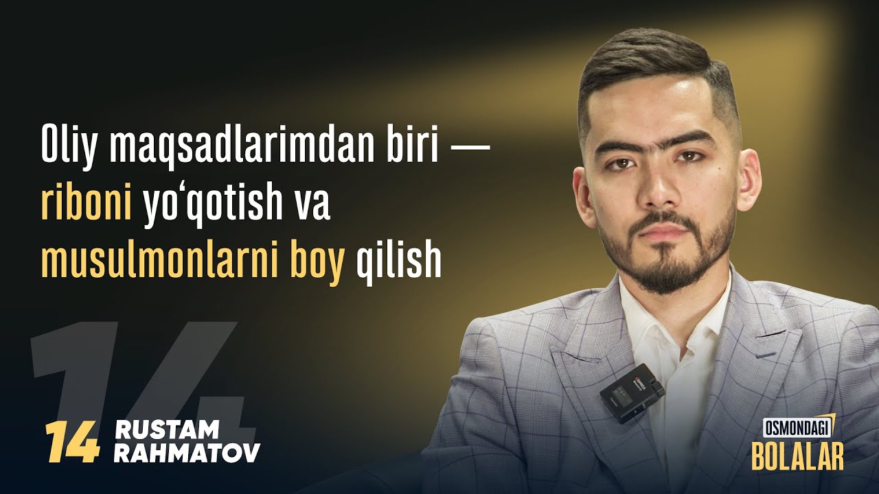 Jahon bankidan ishdan ketib, Islomiy moliya sohasidagi IMAN Invest asoschisi bilan suhbat