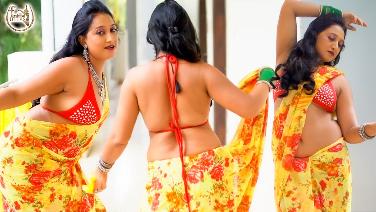 BENGALI SAREE WEARING STYLE | BEAUTIFUL INDIAN WOMAN SAREE | MILI  #sareelover #saree #trends