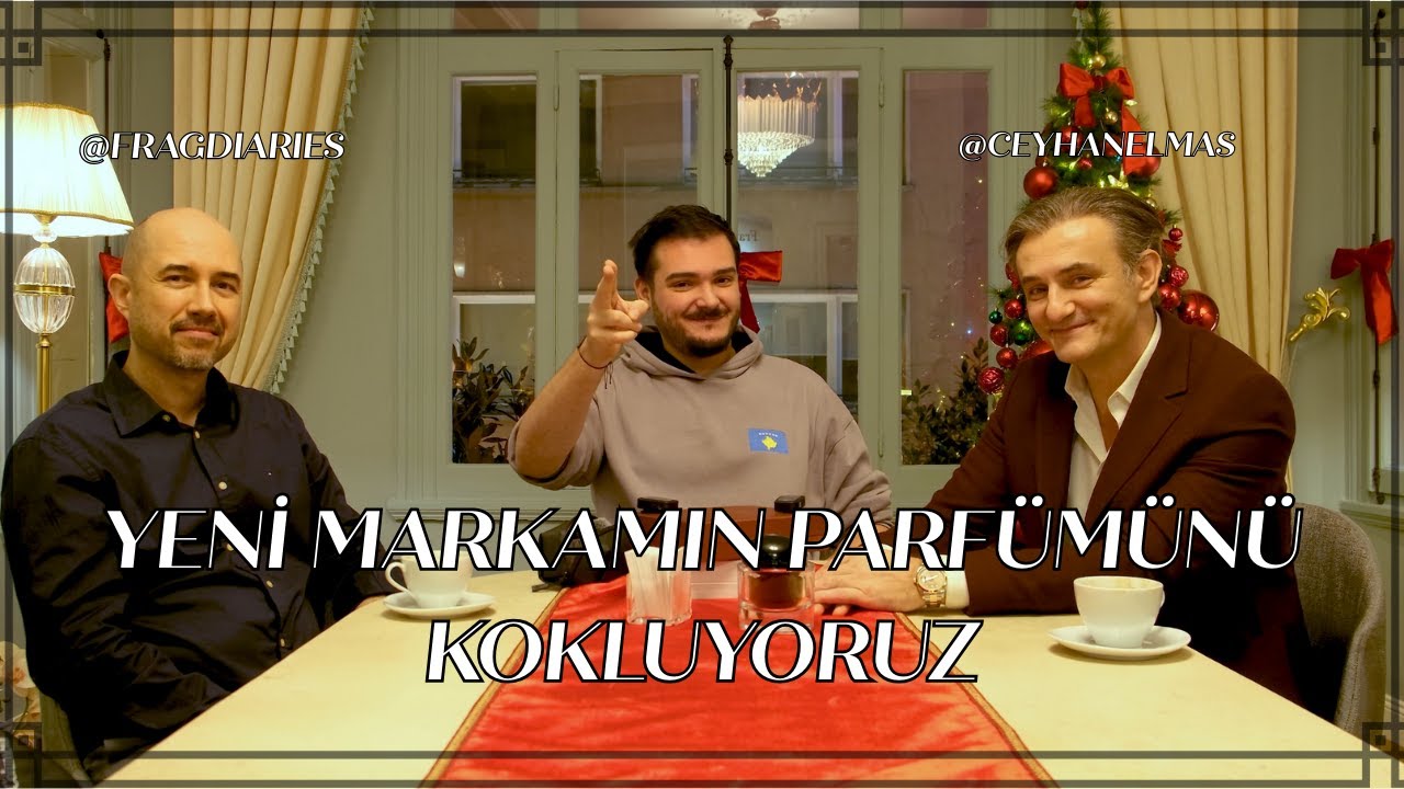 @Frag Diaries VE @Ceyhan Elmas YENİ PARFÜMÜMÜ DENİYOR | Parfüm İlk İzlenim