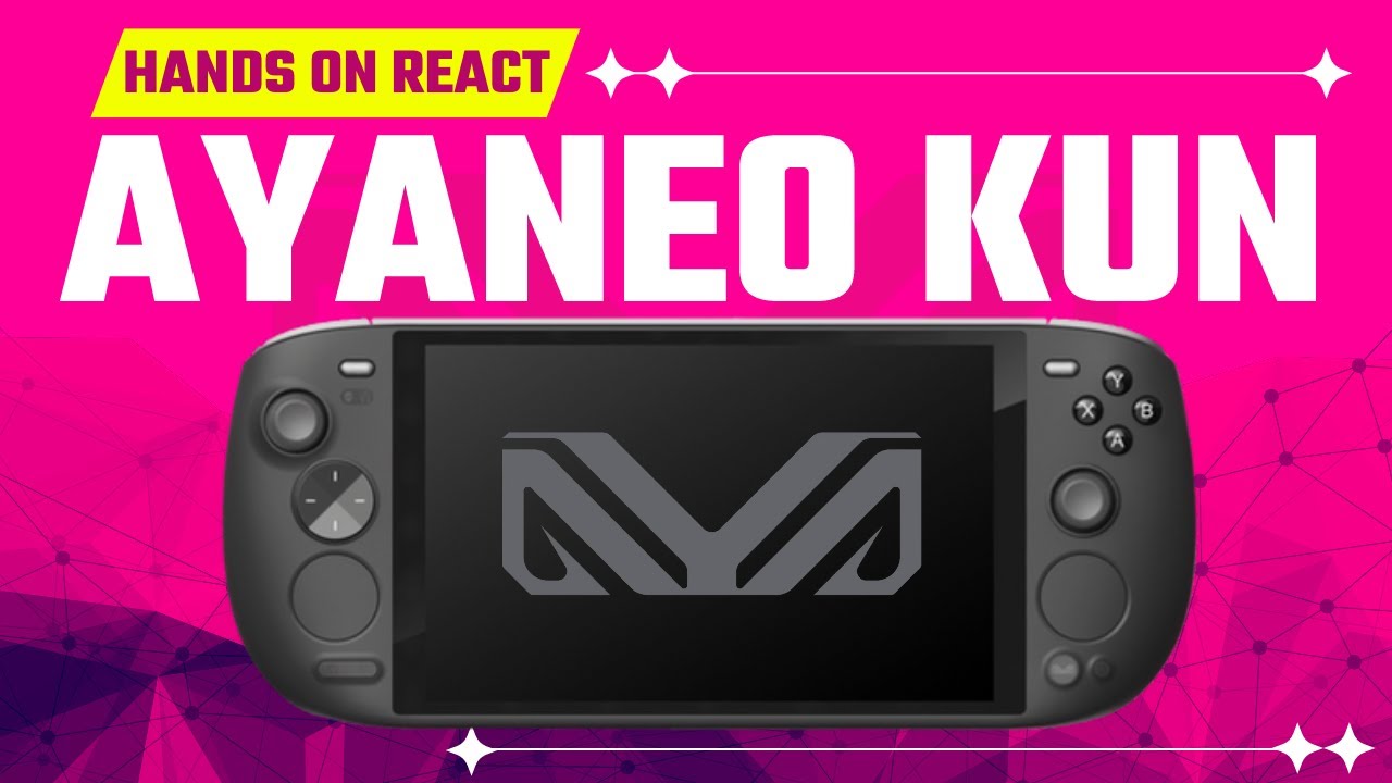 Ayaneo Kun Hands on React do ETAPRIME.. Poderoso e Caro