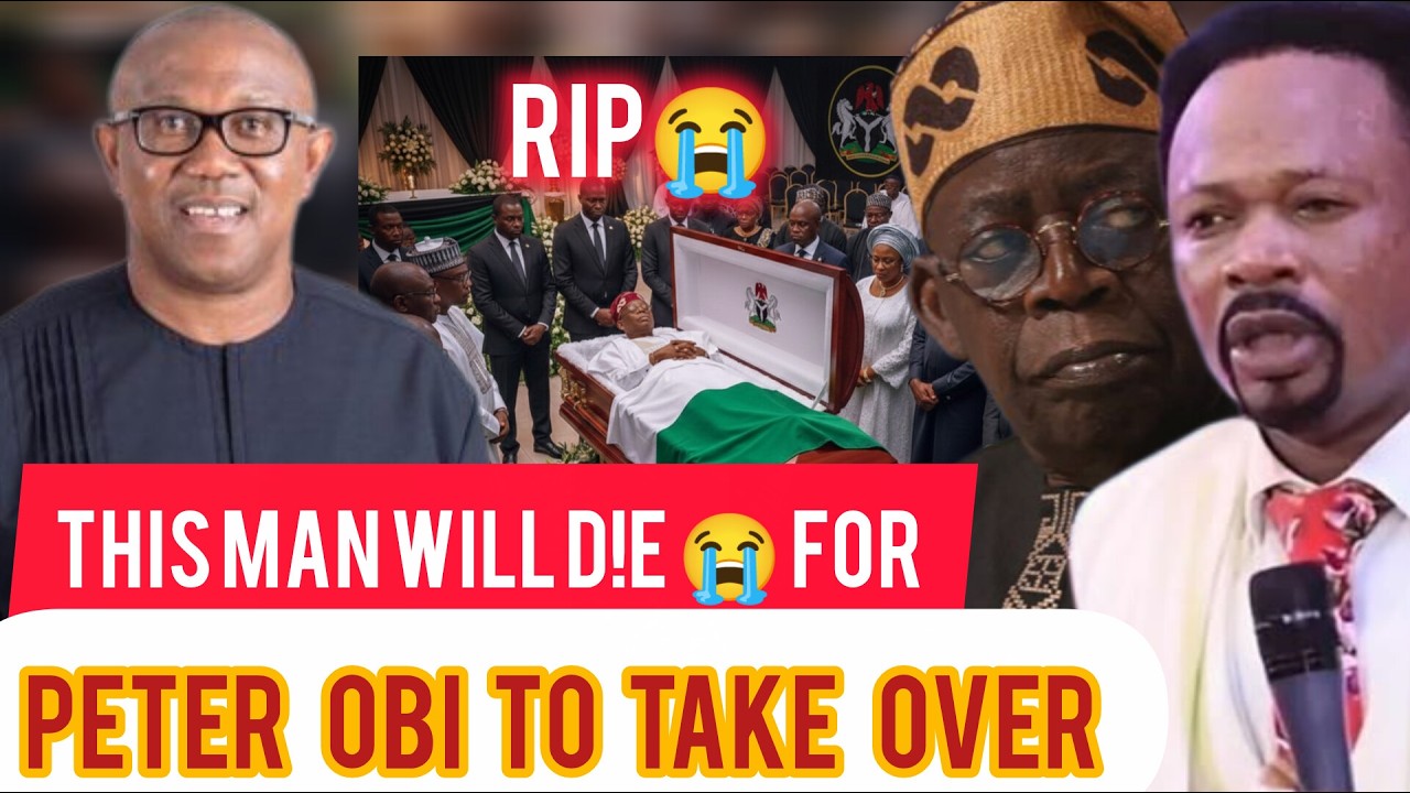 THIS MAN WILL D!E 😭FOR PETER OBI TO TAKE OVER  POWER ...! Shocking Prophecy By Prophet Joshua Iginla