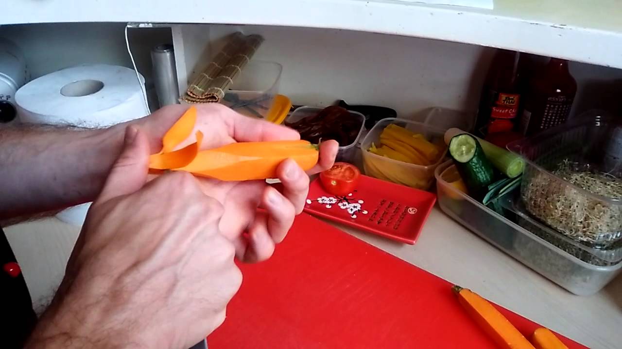 Dekoracja z marchewki