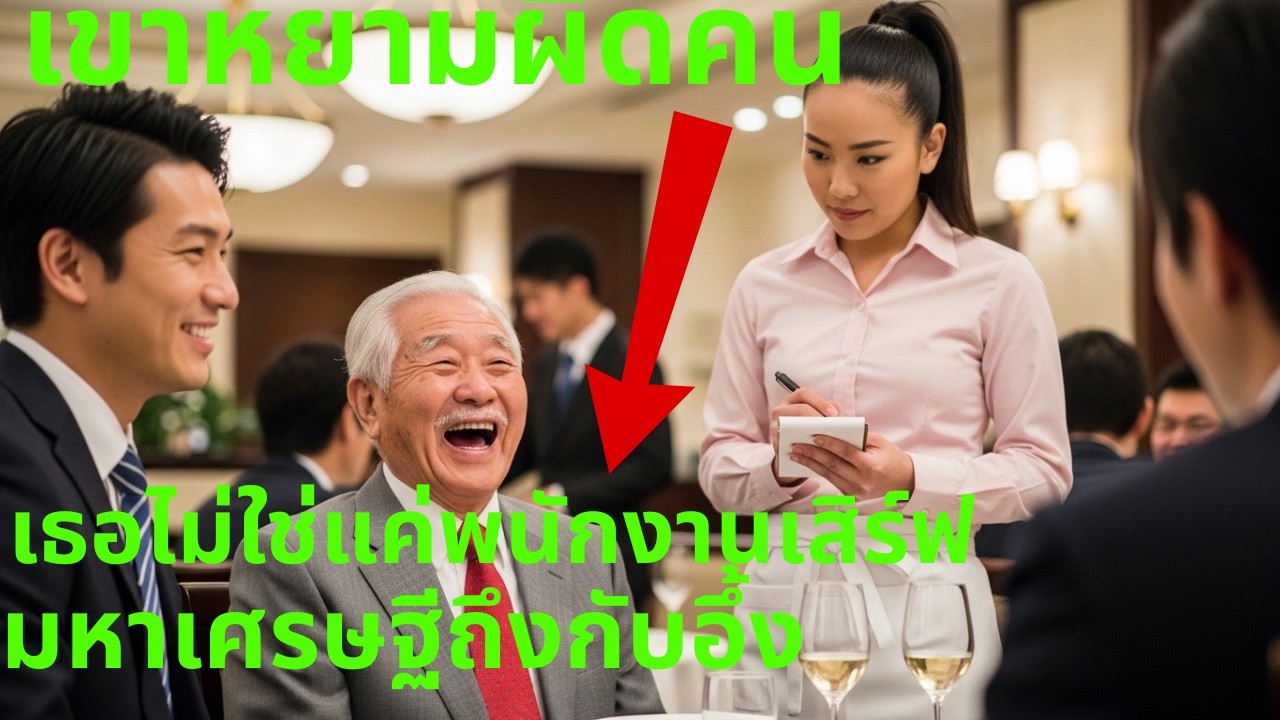 มหาเศรษฐีสั่งอาหารเป็นภาษาเยอรมันเพื่อเยาะเย้ยพนักงานเสิร์ฟ แต่สิ่งที่เกิดขึ้นทำให้ทั้งร้านเงียบงัน