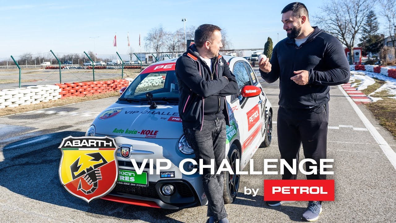 Borba mašine i grdosije :) / Abarth VIP Challenge by Petrol