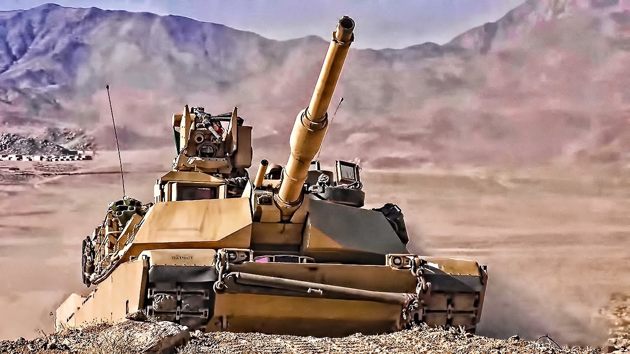 U.S. Army Tanks Shoot • National Training Center (2019)