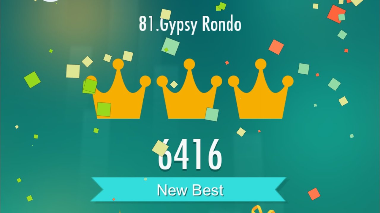 Piano Tiles 2 - Gypsy Rondo - 6416 (Bad revives)