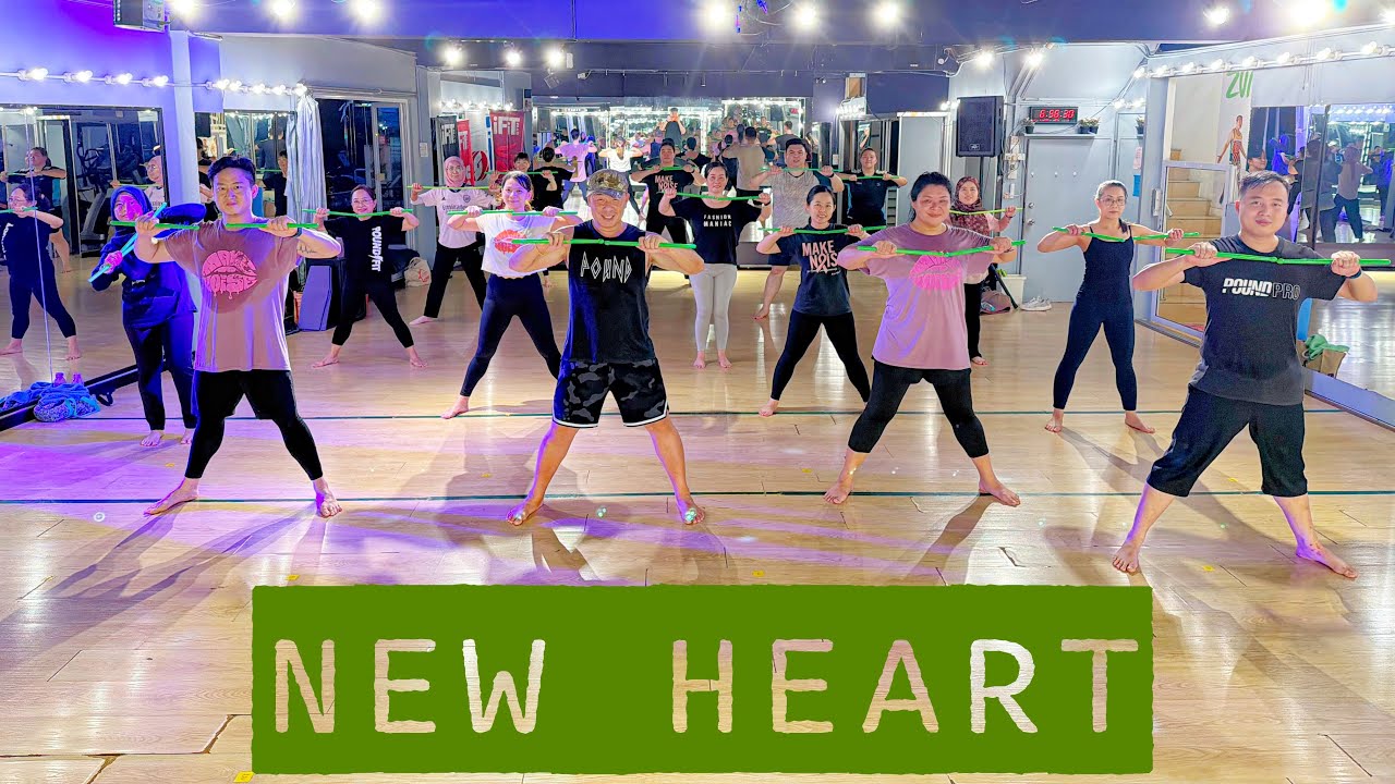 New Heart / Crash Adams/ RIpstix Workout /Level 1 