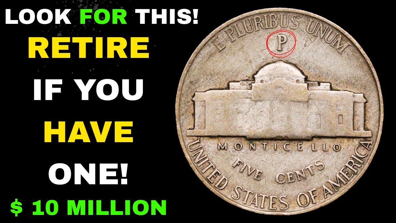 USA Jefferson Nickel Five Cent Coins Worth BIG Money | Rare Dates Errors & Values