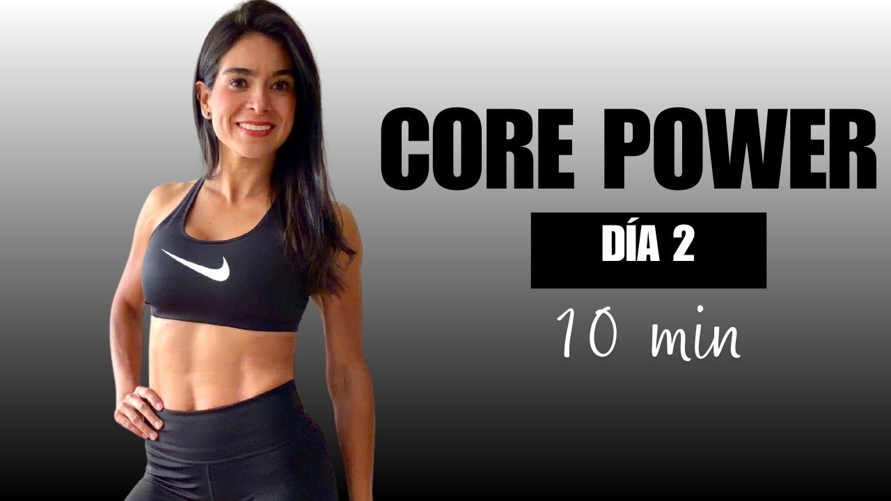 Si no se marca tu abdomen, prueba esto ‎en 10 Minutos| Sin Equipo ‎| Día 2 ‎| Natalia García