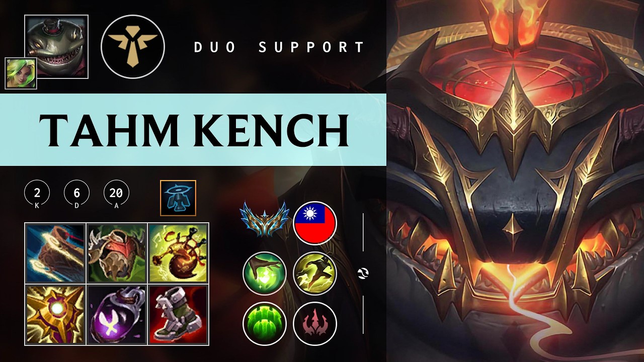 Tahm Kench Support vs Nami - TW Challenger Patch 26.05