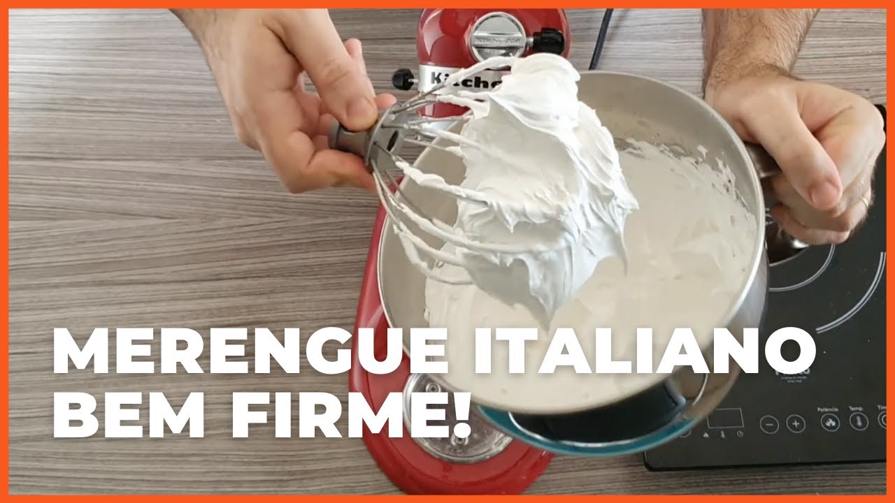 RECEITA DE MERENGUE ITALIANO PERFEITO | BASES DA CONFEITARIA