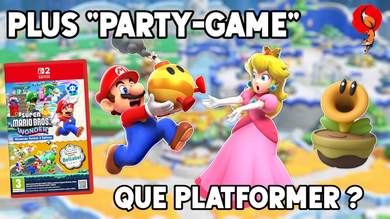SUPER MARIO BROS WONDER pense-t-il surtout MULTIJOUEUR sur NINTENDO SWITCH 2 ? (Preview NINTENBROS)