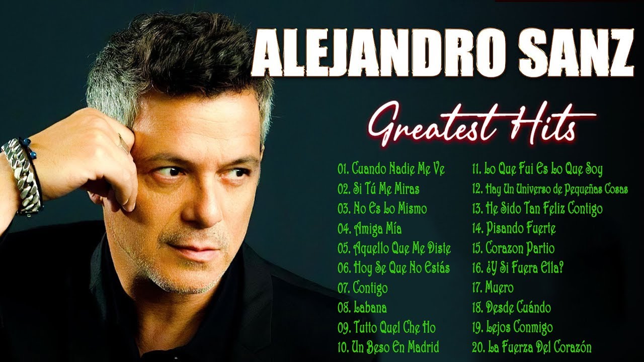 Alejandro Sanz Mix 2023 - Las Mejores Canciones II MIX ROMANTICOS💕