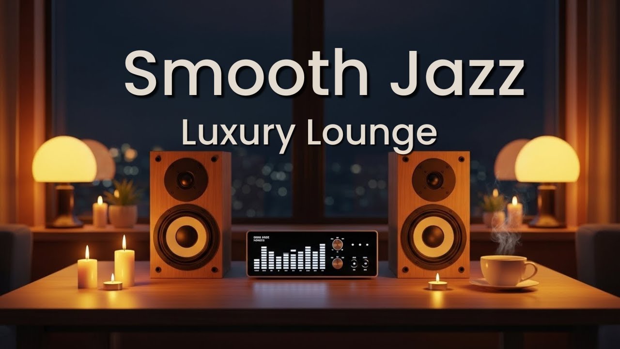 Luxury Lounge Smooth Jazz  Midnight Saxophone Mood
