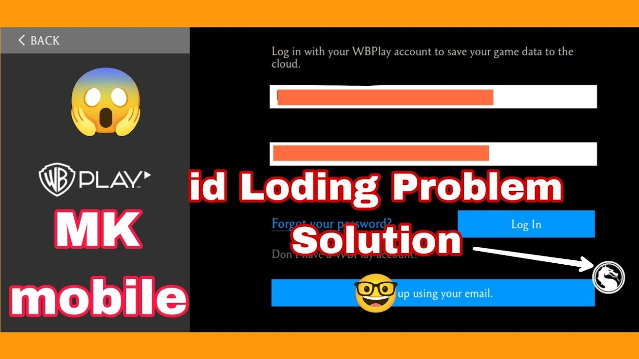 Mk mobile I'd login problem and it's solution