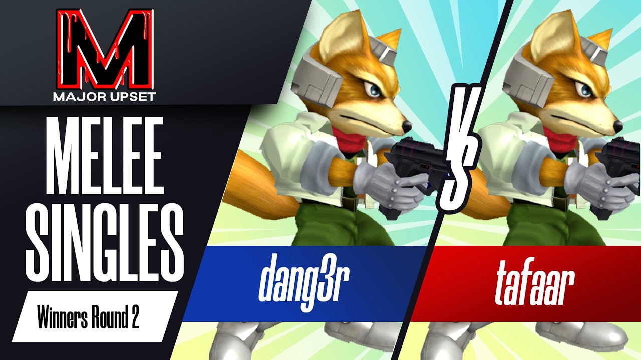 dang3r (Fox) vs tafaar (Fox) - Melee Singles Winners Round 2 - MAJOR UPSET