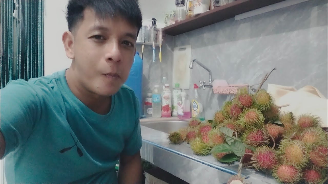 live with mukbang rambutan