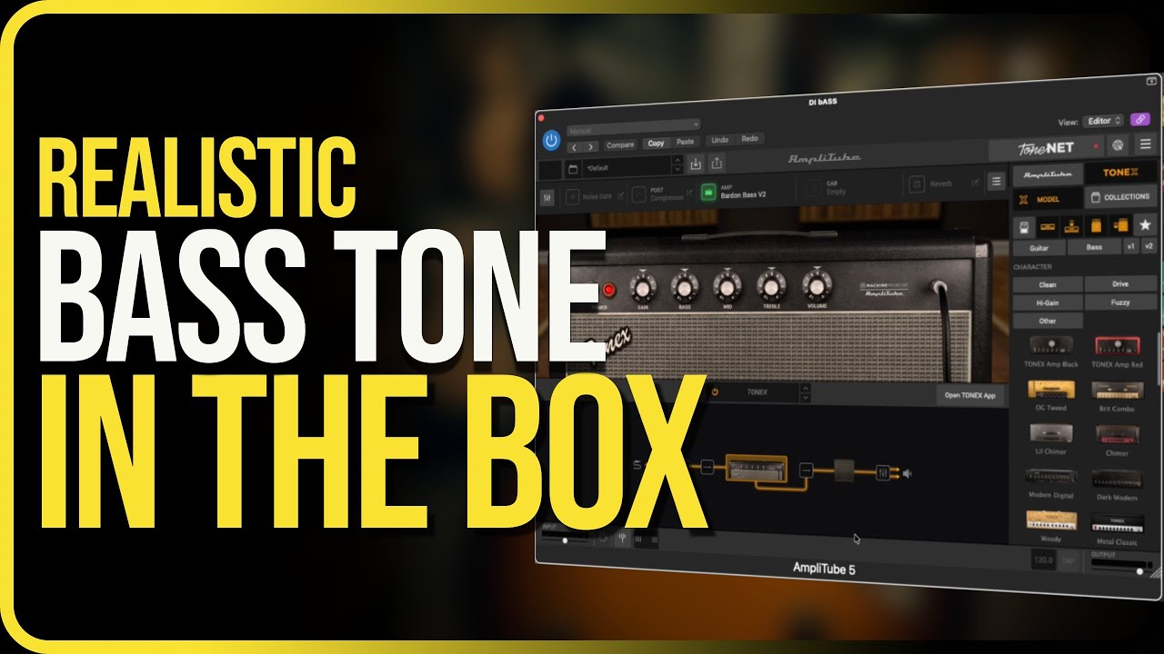 From Bass DI to PRO Tone in Amplitube & ToneX | FREE DOWNLOADS