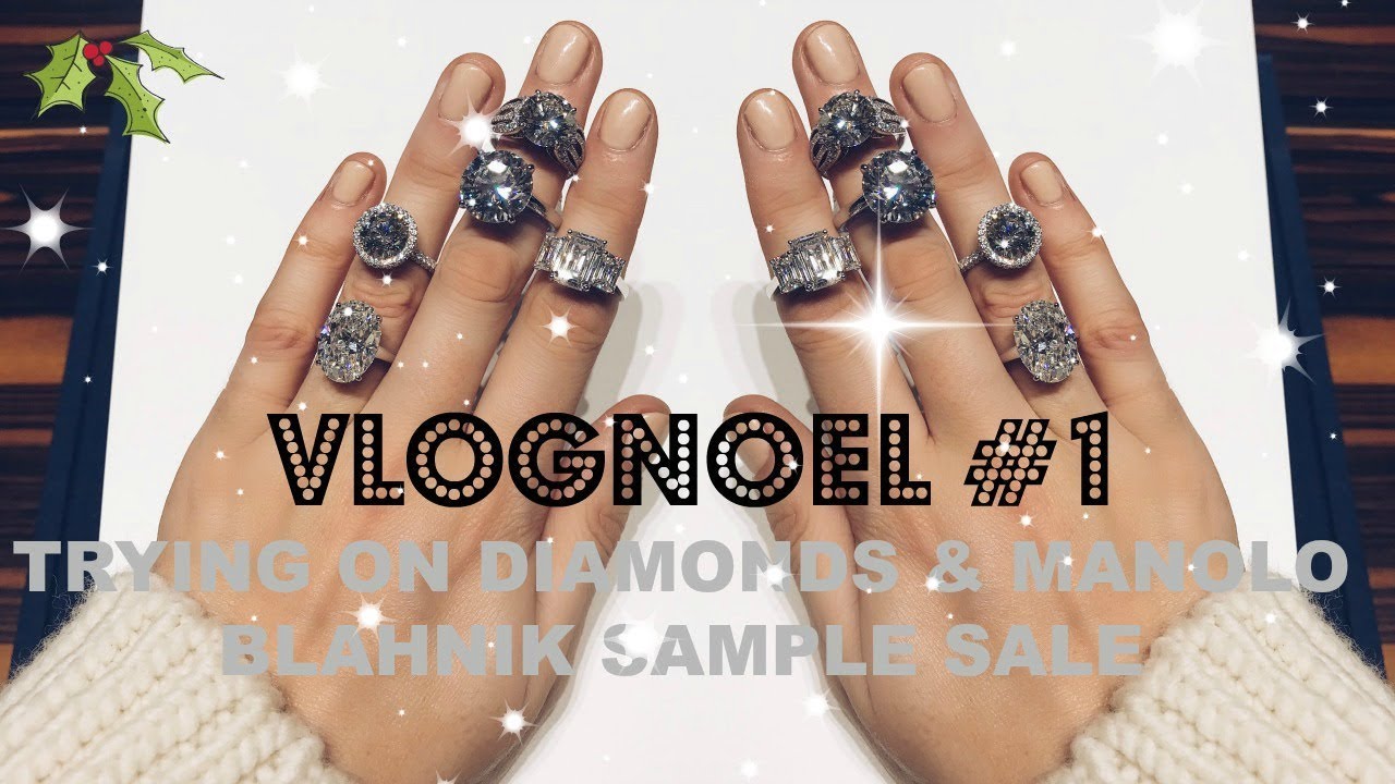 VLOGNOËL #1 | MANOLO BLAHNIK SAMPLE SALE | 