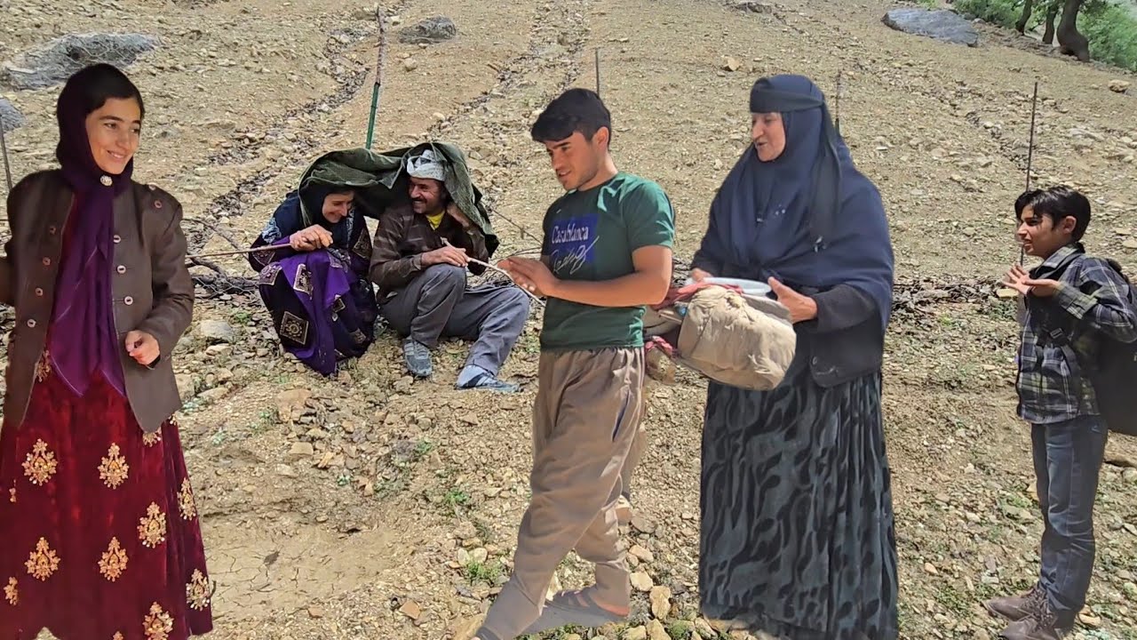 From rain to hair styling! An adventurous day in the countryside with Mohammad's family