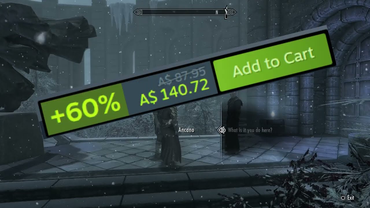 I'M JUST MAKING RANDOM &@#% AT THIS POINT - Skyrim