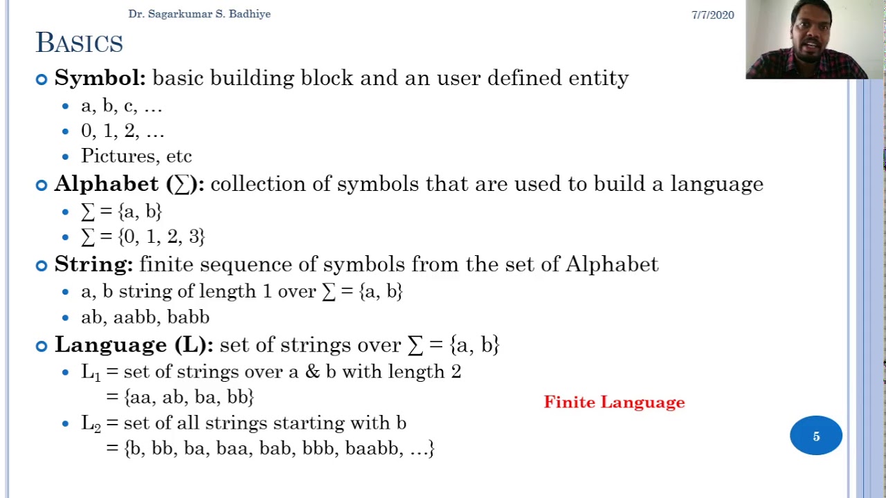 1-2 Basic Terminologies used in Design of Abstract Machines