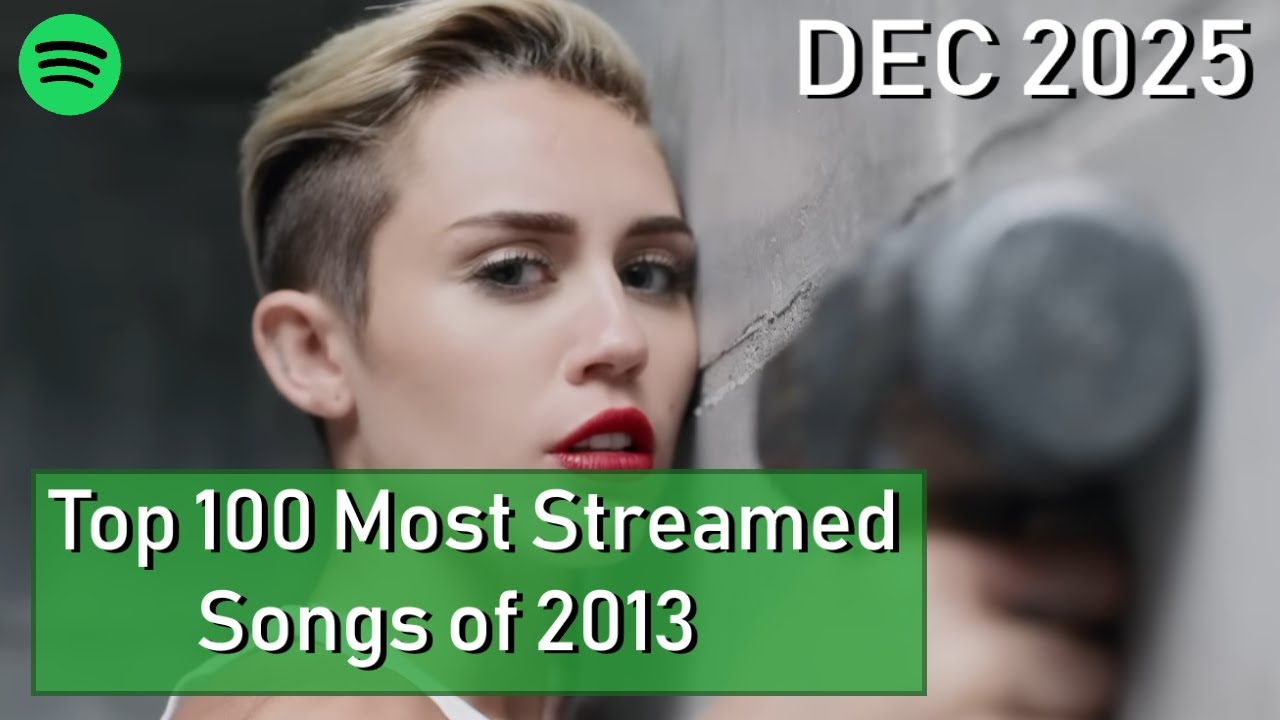 Top 100 Most Streamed Songs of 2013