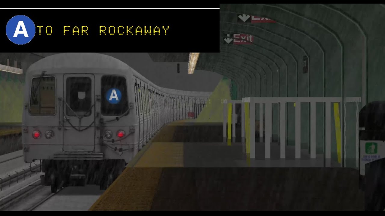 OpenBVE (A) Inwood-207th Street To Far Rockaway (R46)(Weekday)
