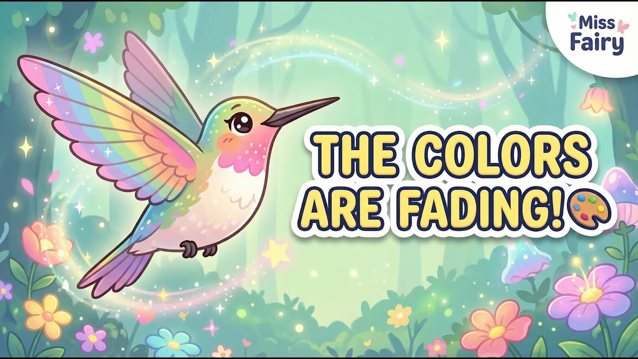 🧚‍♀️Kind Nala the Color Guardian Hummingbird | Miss Fairy