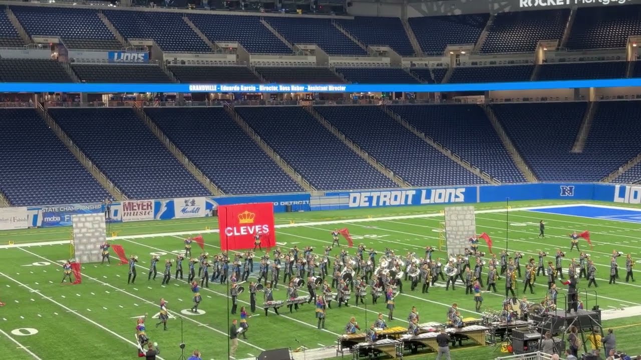 Grandville Marching Band State Finals Performance (2023)