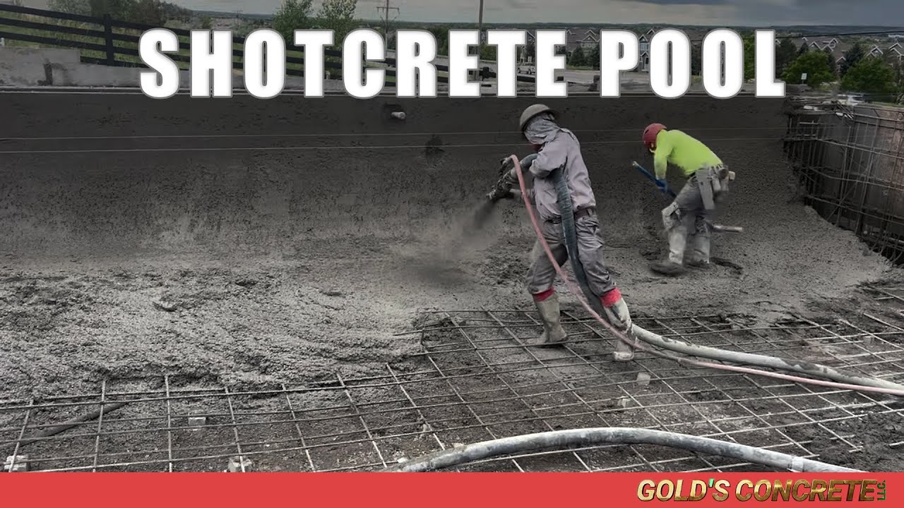 Shotcrete Pool Job in Denver