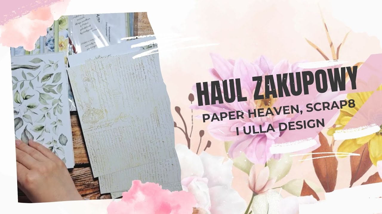 Zakupy scrapowe do prac komunijnych🙏💒