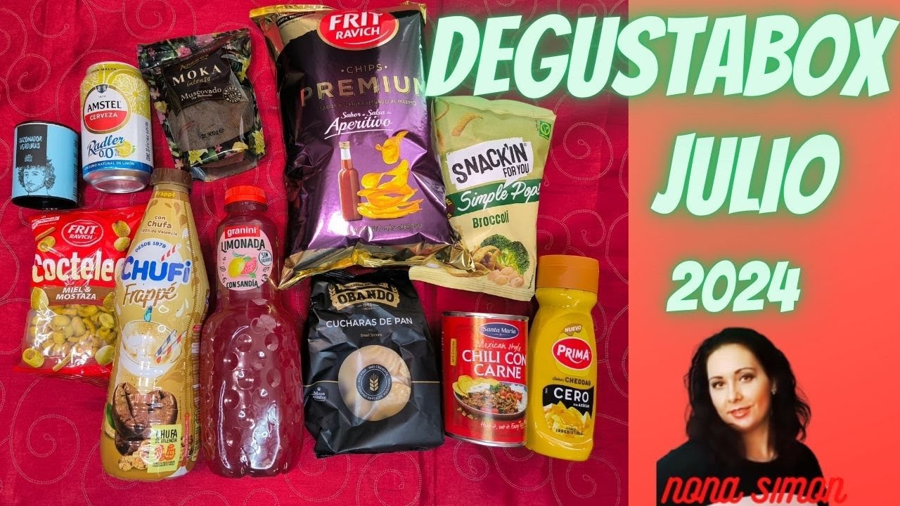 Degustabox de julio 2024. De las mejores del año