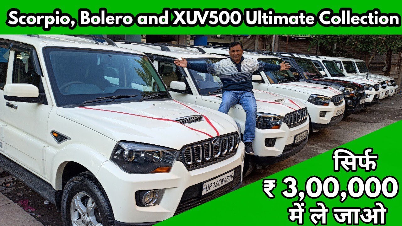 Affordable Collection of Scorpio , Bolero & XUV 500 W10 With Sunroof | Price Staring 3,00,000 only |