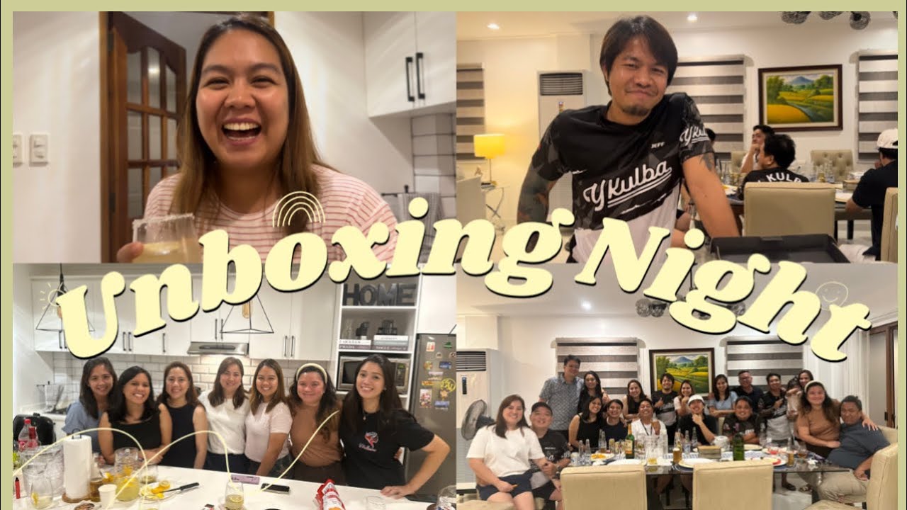 Unboxing (bts), Paco’s 1st Birthday, Margarita night with @mrs.harabas3320 | @YKulba @Harabas