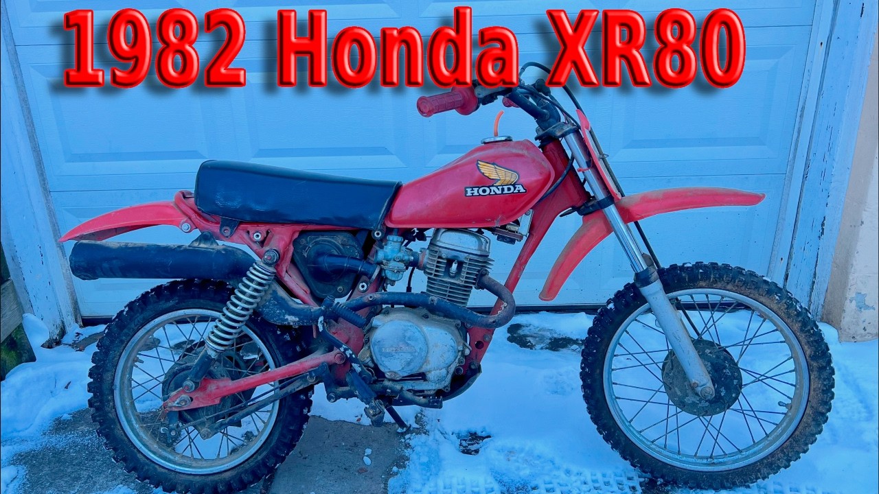 Давайте выясним, почему этот мотоцикл Honda XR80 1982 года выпуска обошелся мне всего в 140 долла...