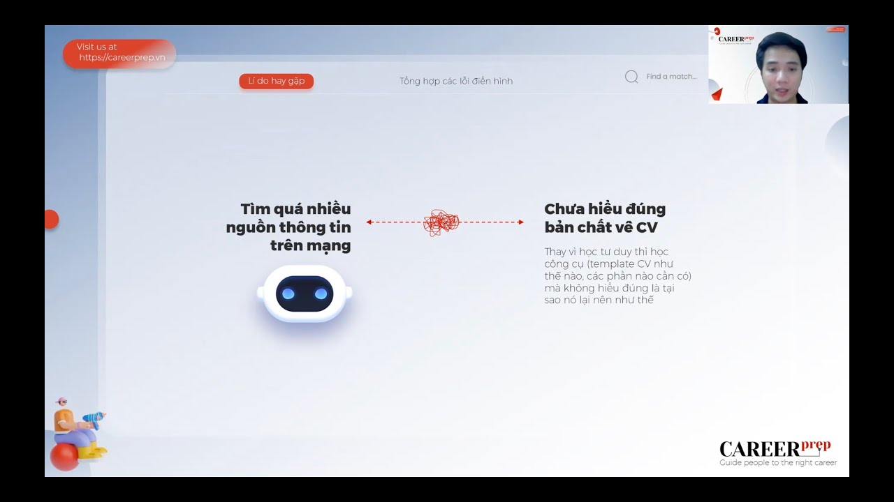 [Buổi 1] X&acirc;y dựng CV & Linkedin chuy&ecirc;n nghiệp - CareerPrep Vietnam