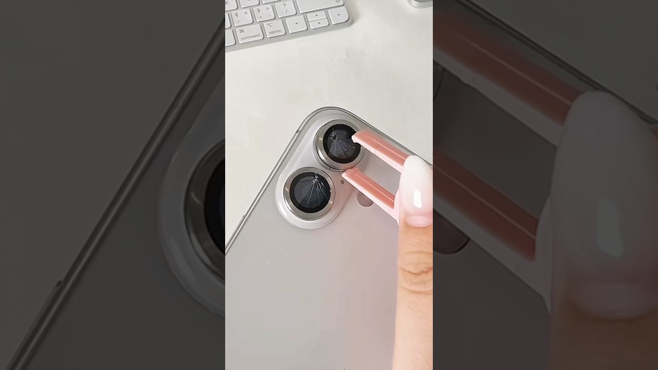 ASMR iPhone 16 refresh✨#shorts