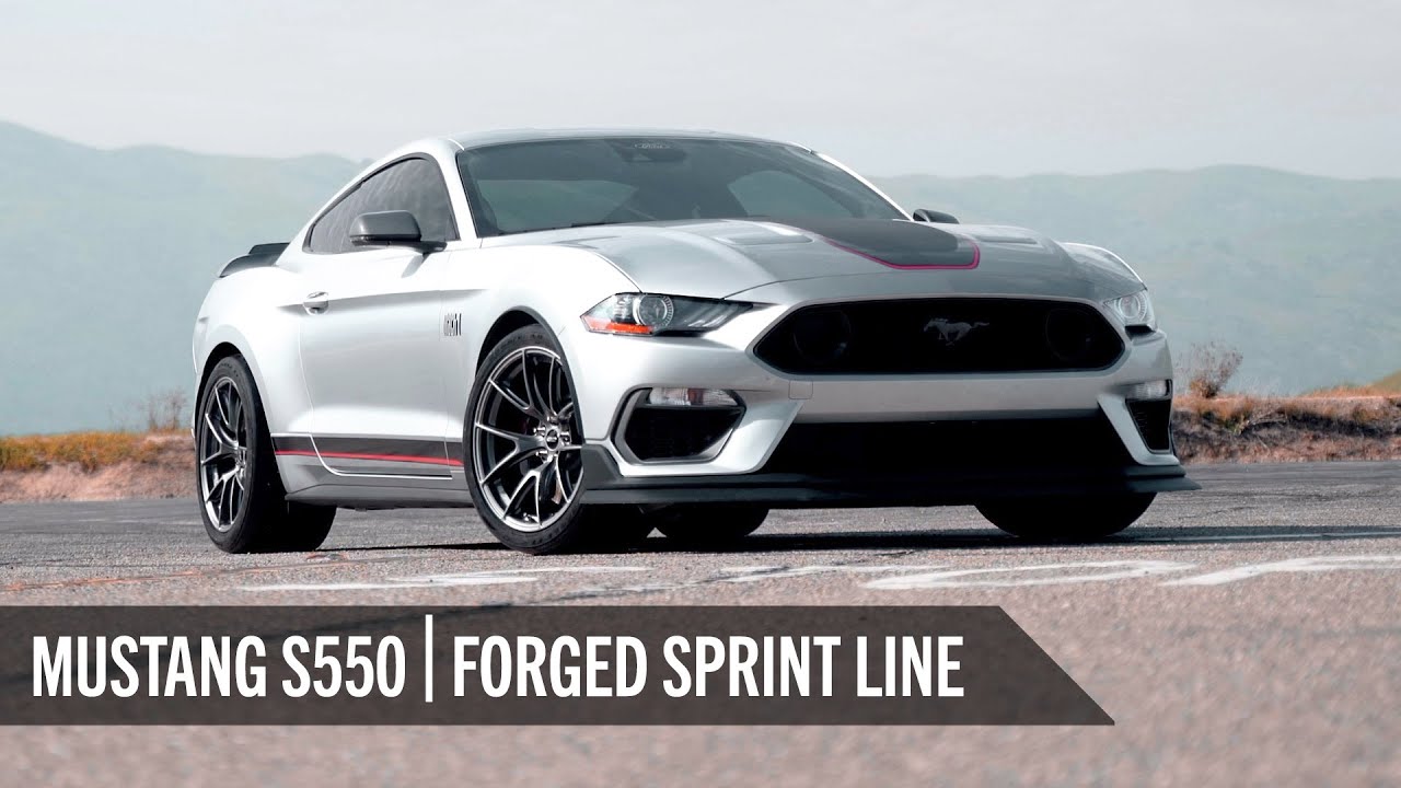 S550 Mustang Mach 1 on VS-5RS & EC-7RS Wheels