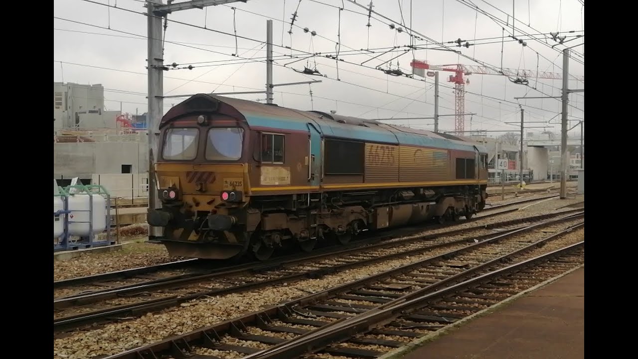 Millet Class 66 HLP - BB 75000 transc&eacute;r&eacute;ales - Euro 4001 Captrain - BB 22200 Naviland - BB 7200 HL P