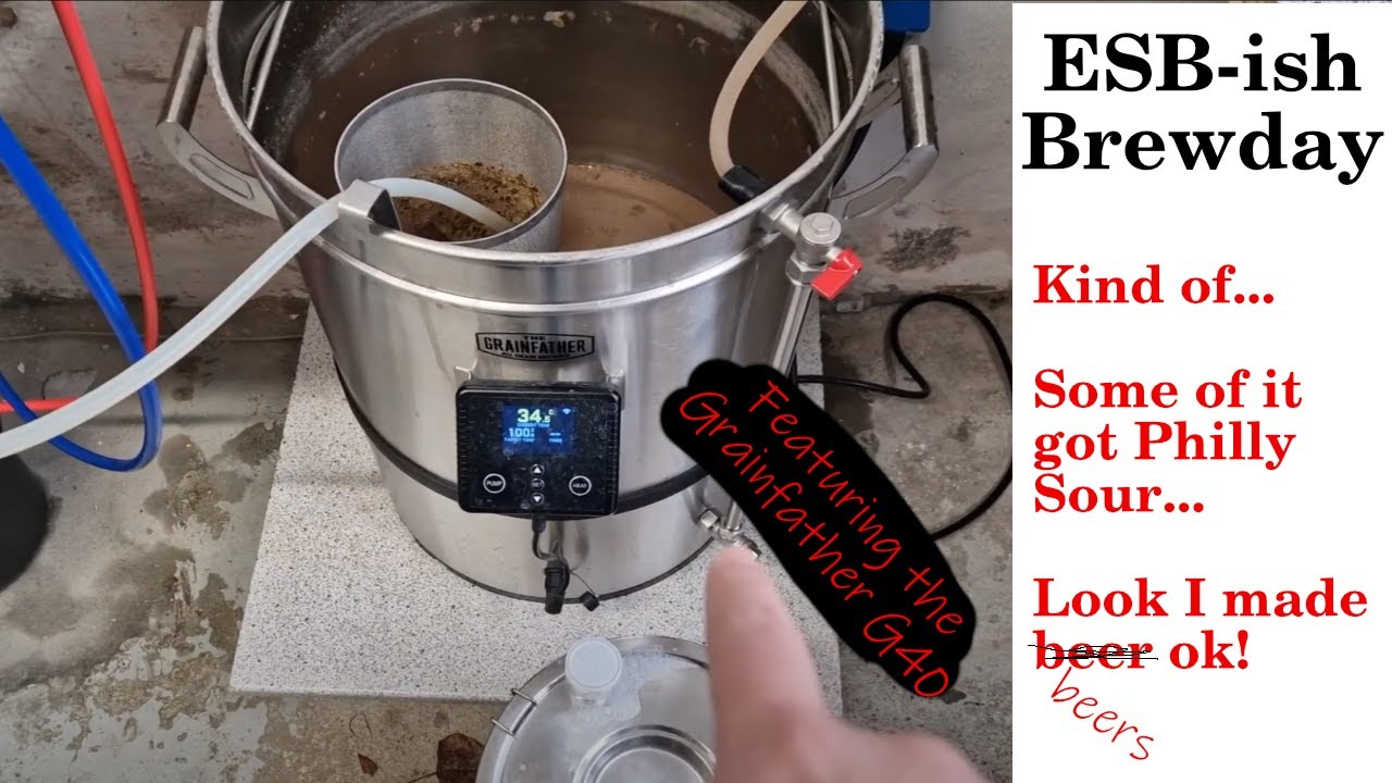 ESB-ish No Sparge on the Grainfather G40