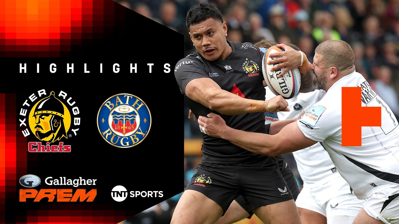 IMPRESSIVE VICTORY! 🤩 | Exeter Chiefs vs Bath | Gallagher PREM Rugby Highlights