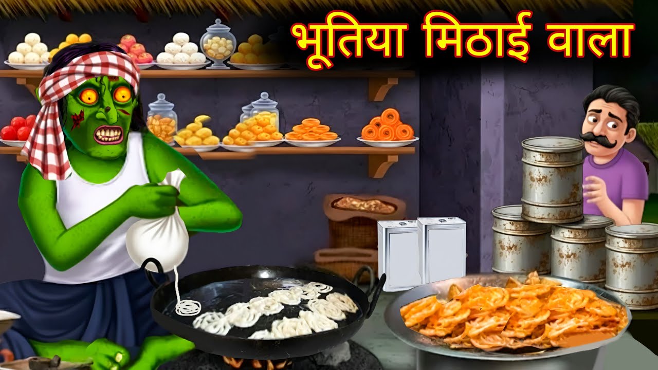 भूतिया मिठाई वाला | Ghost Selling Sweets | Hindi Horror Story | Bhootiya Kahani | New Horror Story