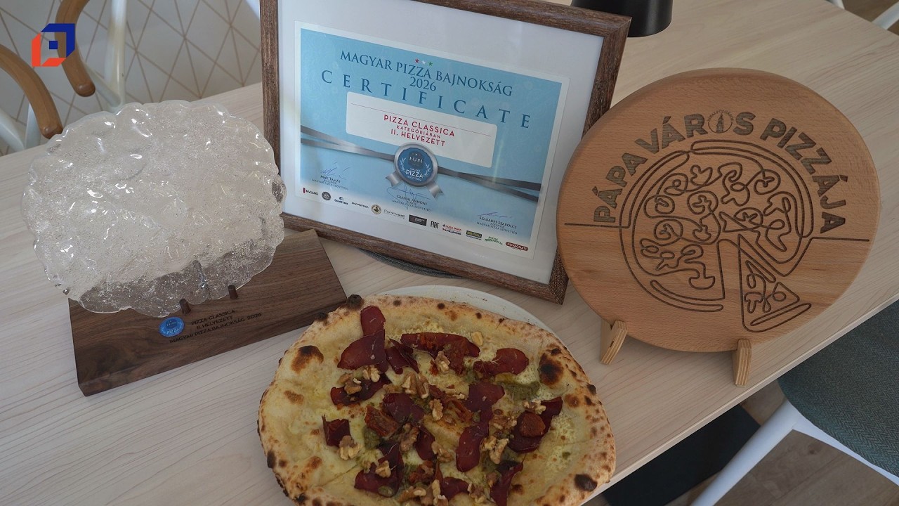 Pápai ezüst a pizza országos bajnokságon
