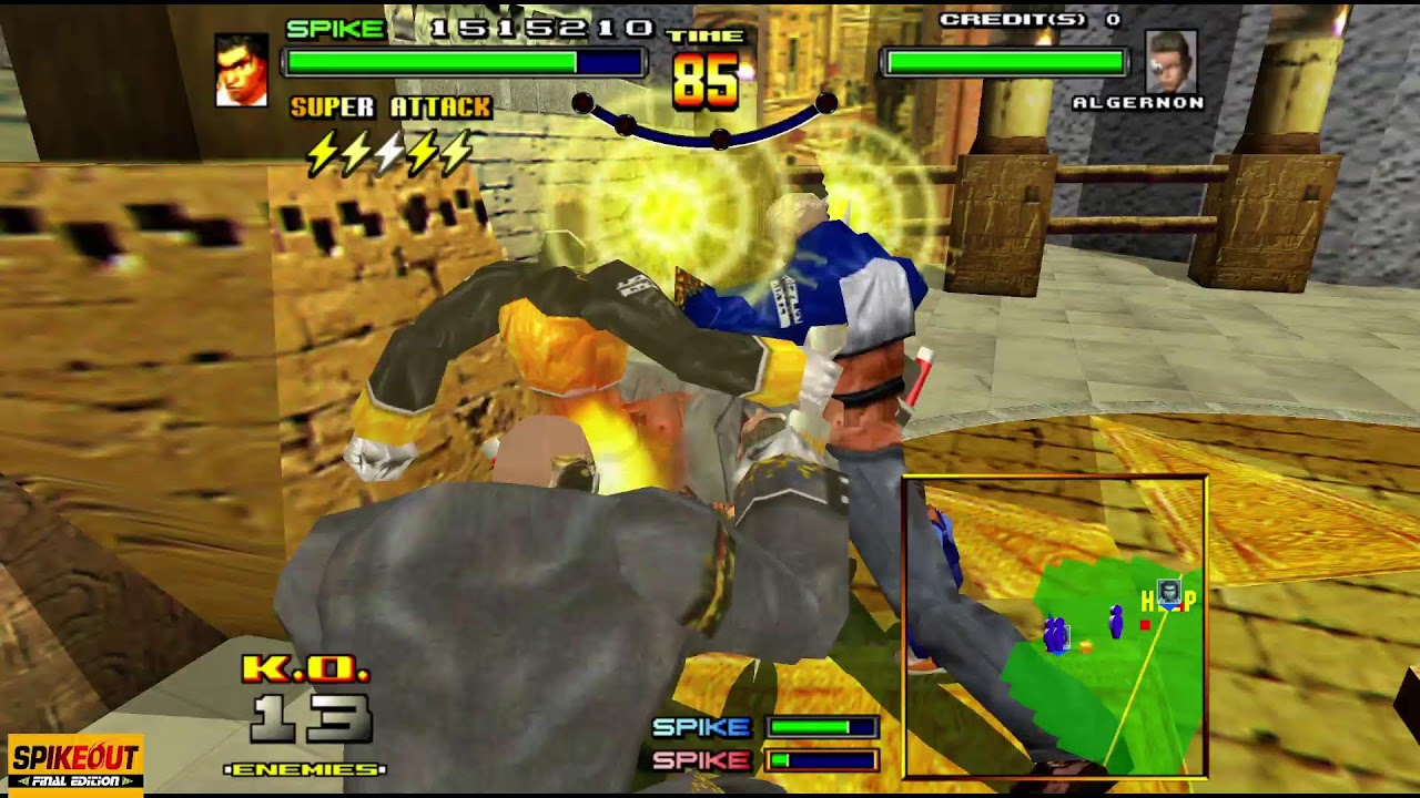 spike out 全禁mode (BLow, Yin, Steven)