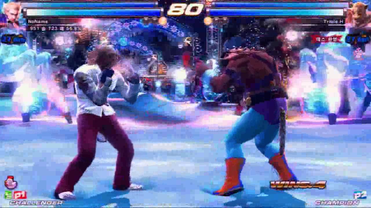 TEKKEN TAG2 UM 8/23 BOHEE VS TRIPLE H