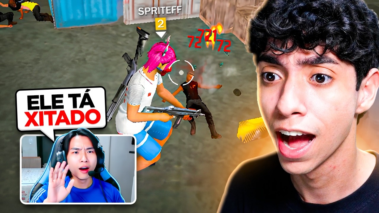 FUI ACUSADO DE HACK! IMPRESSIONEI UM STREAMER MOBILADOR NO FREE FIRE