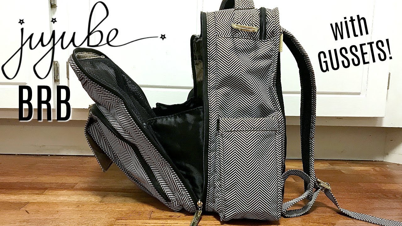 Ju-Ju-Be BRB with Zippered Gussets | Packed for Two